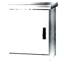 FormRack - 12U 600x450 IP66 Outdoor Zemin Tipi / Tek Cidarlı 100mm Bazalı