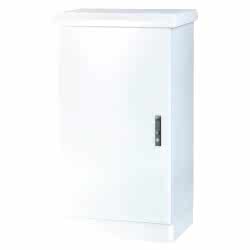 FormRack - 16U 600x600 IP66 Outdoor Zemin Tipi / Tek Cidarlı 100mm Bazalı