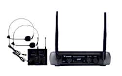 Westa - 2 Kanal UHF Yaka (HeadSet) Mikrofon Seti
