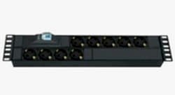 FormRack - 36U 18 li (9+9) Sigortalı Dikey Priz Grubu