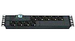 FormRack - 42U 18 li (9+9) Sigortalı Dikey Priz Grubu C13