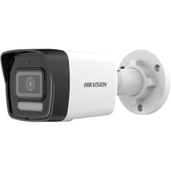Hikvision - 2MP 2.8mm Lens 30Mt. IR H.265+ Smart Hybrid Light Bullet İP Kamera - Dahili Mikrofon