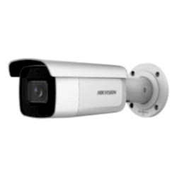 Hikvision - 6MP Acusense 2.8~12mm Motorize Ses+SD Kart 60 Mt. IR Darkfighter Bullet İP Kamera