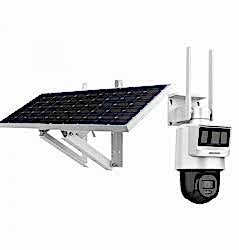 Hikvision - 2MP 2.8mm Sabit Lens 4G, MicroSD Kart, Pır+Radar, Pan&Tilt IP66 Solar Kamera