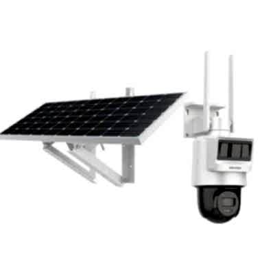 4MP 2.8mm Sabit Lens 4G, MicroSD Kart, Pır+Radar, Pan&Tilt IP66 Solar Kamera