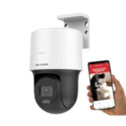 Hikvision - 4MP 2.8mm Lens 30Mt. IR H.265+ IP PT Kamera - Dahili Mikrofon