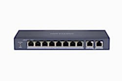 Hikvision - 8 Ports PoE + 2 Port GB Uplink Switch