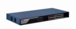 Hikvision - 16 Ports PoE + 2x Gigabit Combo Port SMART Switch