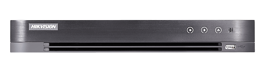 Hikvision - 4 Kanal 1xSata (10TB), H.265+ Hibrit Kayıt Cihazı