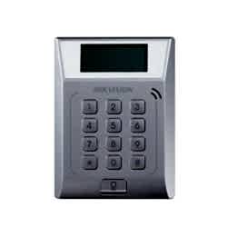 Hikvision - TCP/IP Standalone Geçiş Kontrol Terminali (Mifare Kart Okuyucu + Tuş Takımı) 3000 Kart 10 000 Olay Kaydı
