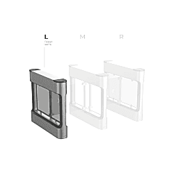 Hikvision - Kanatlı Bel Turnikesi