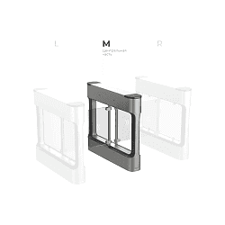 Hikvision - Kanatlı Bel Turnikesi