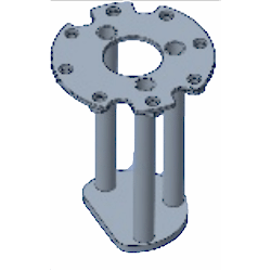 Hikvision - DS-KAB6-ZU1 Modeliyle Kurulum İçin Yüz Braketi