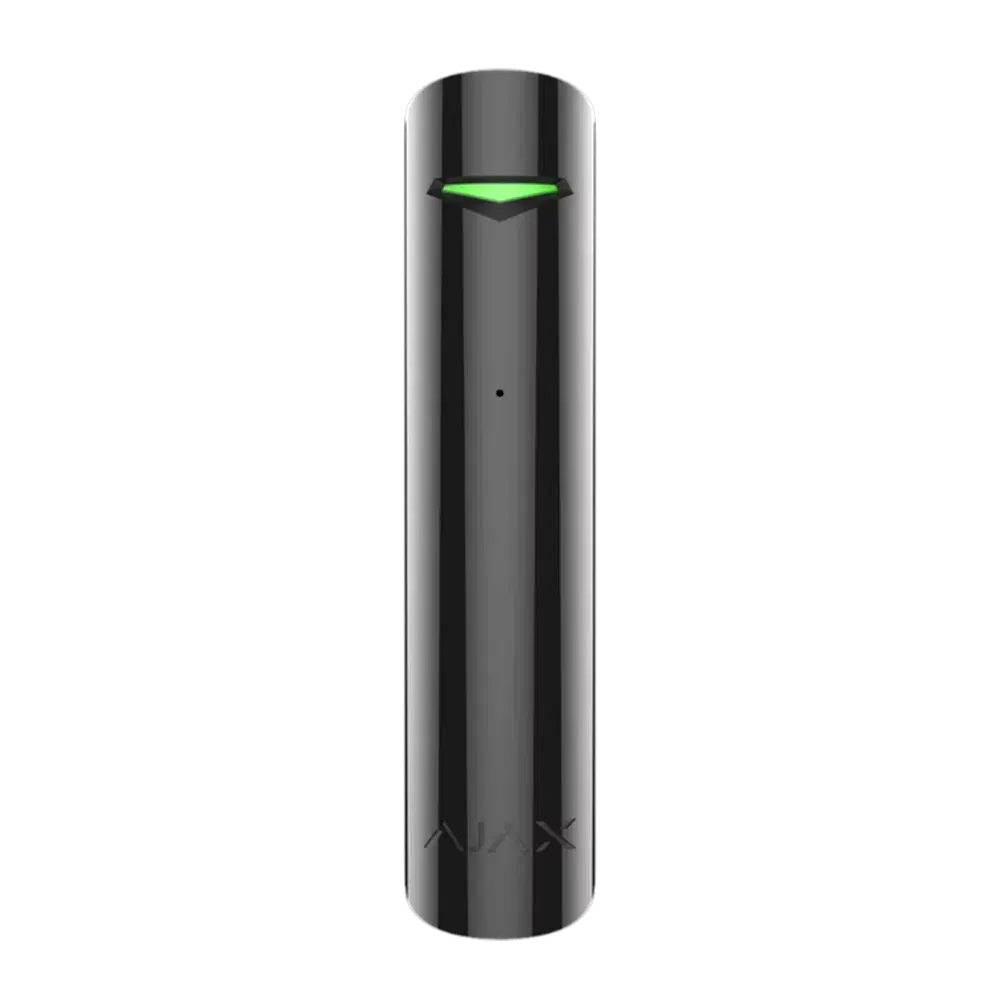 AJAX - Kablosuz Cam Kırılma Dedektörü - Siyah