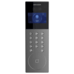 Hikvision - Apartman Tipi Dış Ortam Yüz Tanımalı Görüntülü İnterkom Kapı Zili