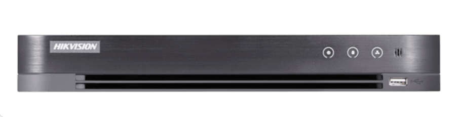 Hikvision - 4 Kanal Acusense 1xSata (10TB), 4MP H.265 Pro Hibrit Kayıt Cihazı