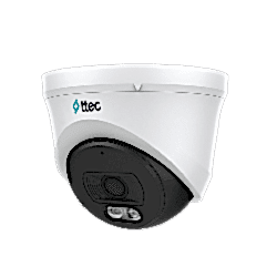 Ttec - 2MP 2.8mm Lens H265+ 30Mt. IR Dome İP Kamera - Dahili Mikrofonlu