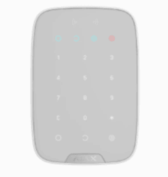 AJAX - Kablosuz Dokunmatik Keypad Plus - Beyaz