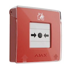 AJAX - Kablosuz Kırbas Buton - Kırmızı
