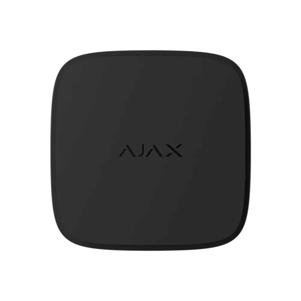AJAX - Kablosuz Multisensör Isı ve Duman Dedektörü - Siyah