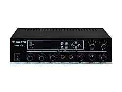Westa - 100 Watt 2 Bölge USB/MP3/Bluetooth Hat Trafolu LCD Ekran Mikser Amplifier