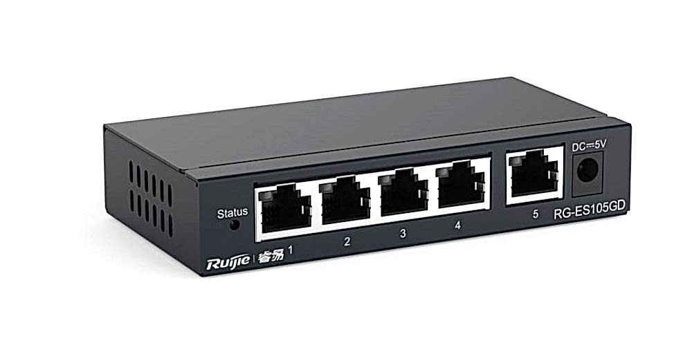 Reyee - 5 Port Gigabit unmanaged Switch
