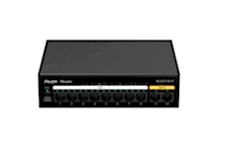 Reyee - 8 Port 100Mbps PoE, 2 Port 100Mbps Uplink Port Yönetilmez PoE Switch
