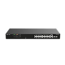 Reyee - 16 Port 100Mbps PoE, 2 Port GB RJ45/1 SFP Combo Ports Yönetilmez PoE Switch 