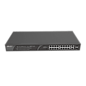 Reyee - 16 Port 100Mbps PoE, 2 Port GB RJ45/1 SFP Combo Ports Yönetilmez PoE Switch 
