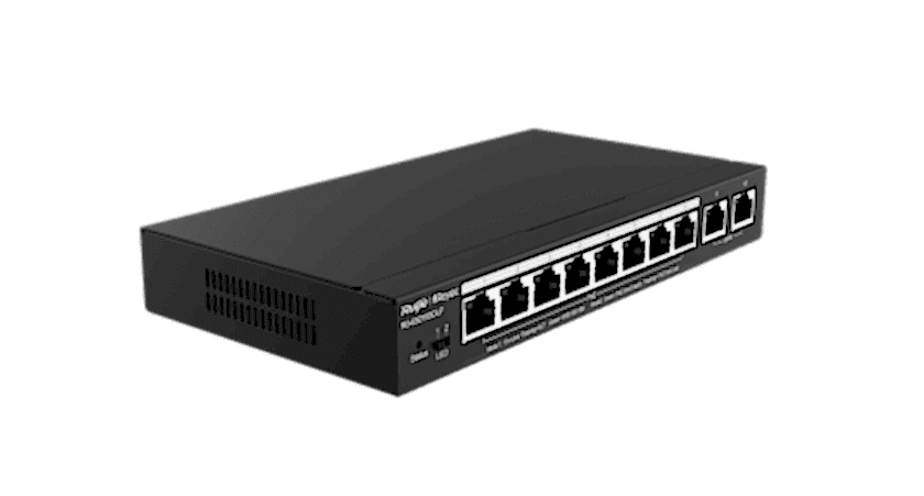 Reyee - 8 Port Gigabit PoE, 2 Port GB Uplink Smart PoE Switch