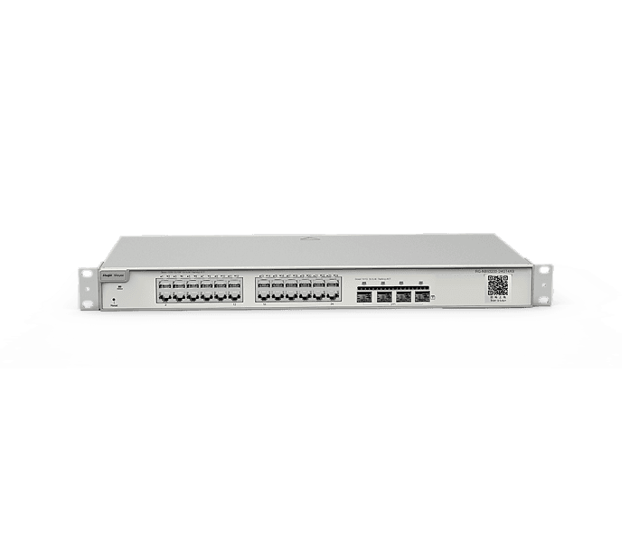 Reyee - 24 Port Gigabit PoE, 4*10G SFP+ Slots, L2 Yönetilebilir PoE Switch