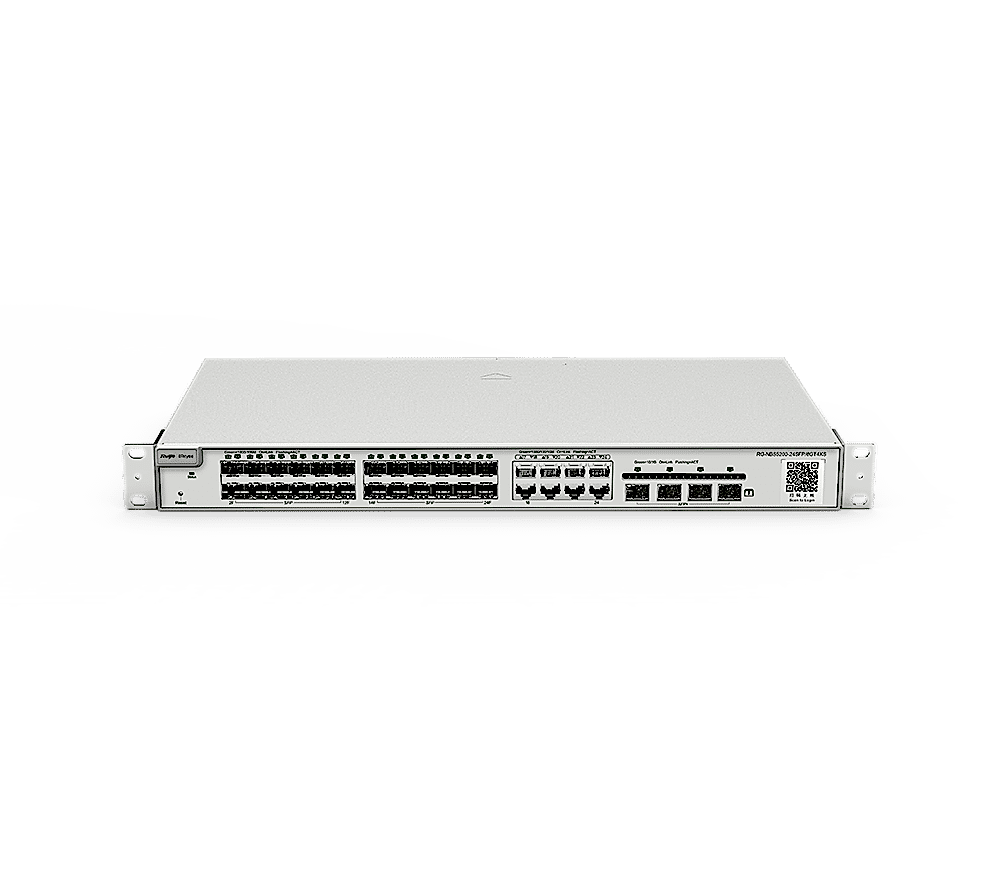 Reyee - 24 Port SFP Slots, Layer 3, 8 GB RJ45 Combo, 4*10G SFP+ Slots, Managed Switch