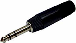 Contech - 6.3MM Stereo Plastik