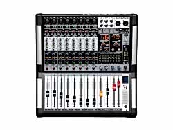 Westa - 8 Kanal Mono 99DSP Dijital Efekt Power Mixer (2x500Watt)