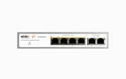 Wi-Tek - 4 Port GE PoE + 2 Port GE Uplink 60W Cloud Switch