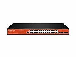 Wi-Tek - 24GE+2Combo SFP+2SFP 802.3af/at Cloud L2 Managed PoE Switch