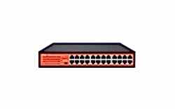 Wi-Tek - 24 Port Gigabit Desktop Ethernet Switch-Metal Kasa