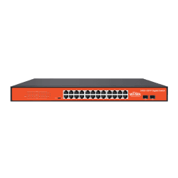 Wi-Tek - 24GE+2SFP Full Giga Rack-mountable/Desktop Ethernet Switch